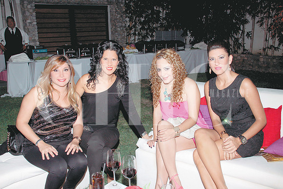 Marcela Gaxiola, Maricela Vázquez, Tita Celaya y Rosalba Llanes