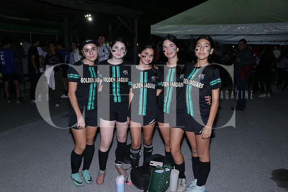 Leire Lozano, Regina Escudero, Regina Lepine, Natalia Vonrosum e Isabela Ruiz 1