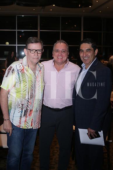 Jorge de la Garza, Victor González y John Colyer 1