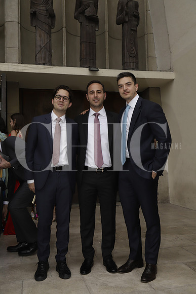 Gabriel Cavazos, Eugenio González y Jorge Junco1