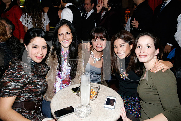 Julieta Barrera, Zelide Palomo , Nelly Valderrama, Karina Mendoza y Brenda Sánchez