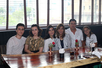Eduardo Ramos, Luciana Ramos, Daniela Ramos, Ganiela Guerra, Eduardo Ramos y Ana Carla Ramos