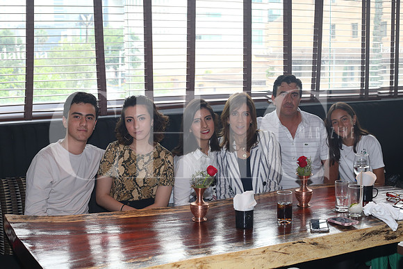 Eduardo Ramos, Luciana Ramos, Daniela Ramos, Ganiela Guerra, Eduardo Ramos y Ana Carla Ramos