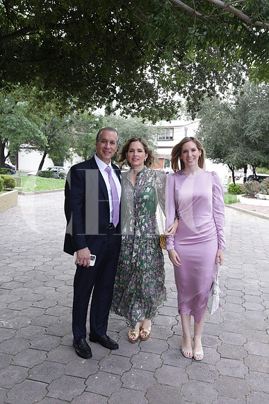 Jorge Safi, Martha García de Safi y Andrea Safi1