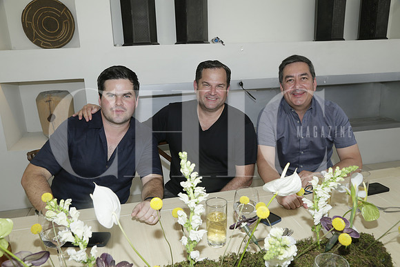 Sergio Mier, Carlos Ruiz y Mario Ezquivel