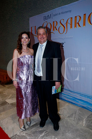 Mónica Martínez de De la garza y Pedro de la Garza