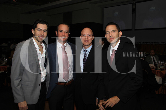 David Canavati, Adrián González, Guillermo Cueva y Daniel Assad