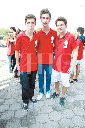 Claudio González, David Garza y Esteban Ferrara