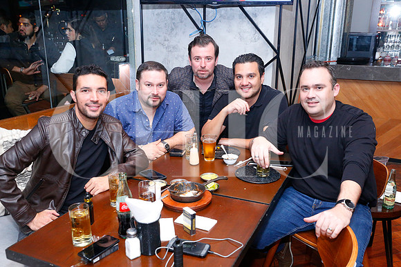 Luis Jolla, Gerardo de la Garza, Sergio Mendivil, Rubén Ballesteros y Mauricio Garza (3)