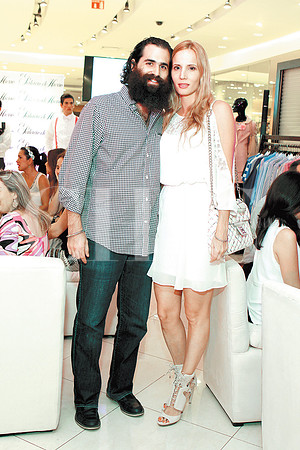 Javier Prestamo y Gaby Sotomayor
