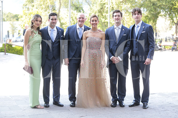 Vanessa Leon, Alberto Backhoff, Gustavo Backhoff, Maria del Carmen de la Garza, Gustavo Backhoff y Hank Backhoff 12