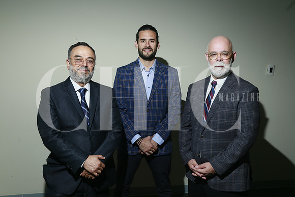 Hugo Rangel, Manuel Rolando García y Enrique Saldivar