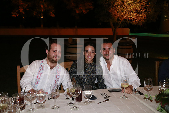 Pablo Bernal, Daniela González y Genaro Barrera