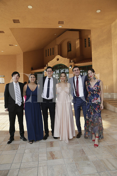 Christian Wong, Valeria Allemant, Esteban Sánchez, Sara Álvarez, Karim Murr y Valeria Hadad
