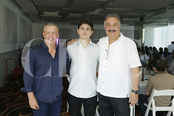 Rolanda Vanegas, Adrián Mijares y Roberto Mijares