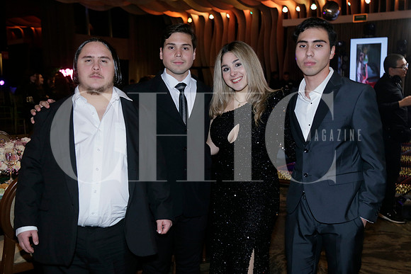 Mijail Garza, Elias Cazola, Jean Cazola y Angela Garza (2)