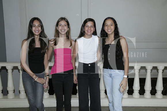 Karen De los Santos, Rumina Garza, Carolina Farias y Natalia Vilches
