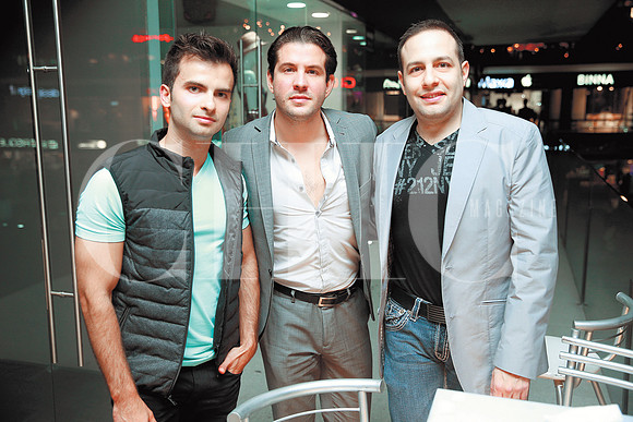 Manuel Villamar, Nino González y Guillermo Arroyo