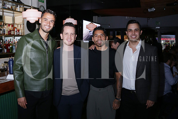 Diego Reyes, Emmanuel Jiménez, Javier Aquino y Ramiro Flores1