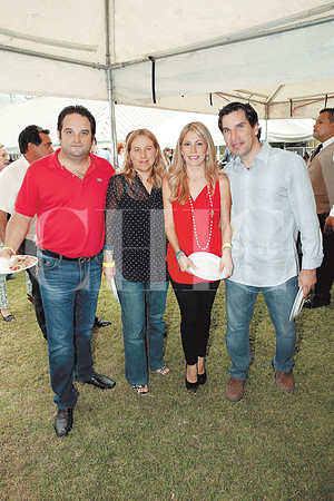 César Villarreal Tere Lobeira, Carmen Romero de Nájera y Rafael Nájera