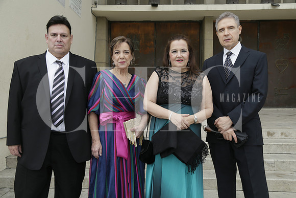 Rogelio Jaime, Isabel Canavati, Mónica Belden y Jaime Ayala