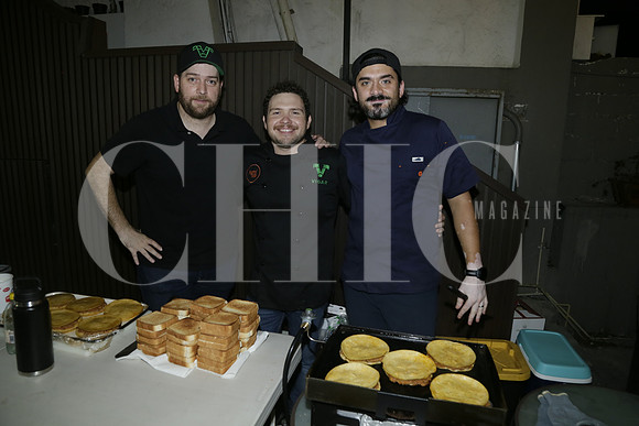 Jesus Pablos, David García y Pancho López